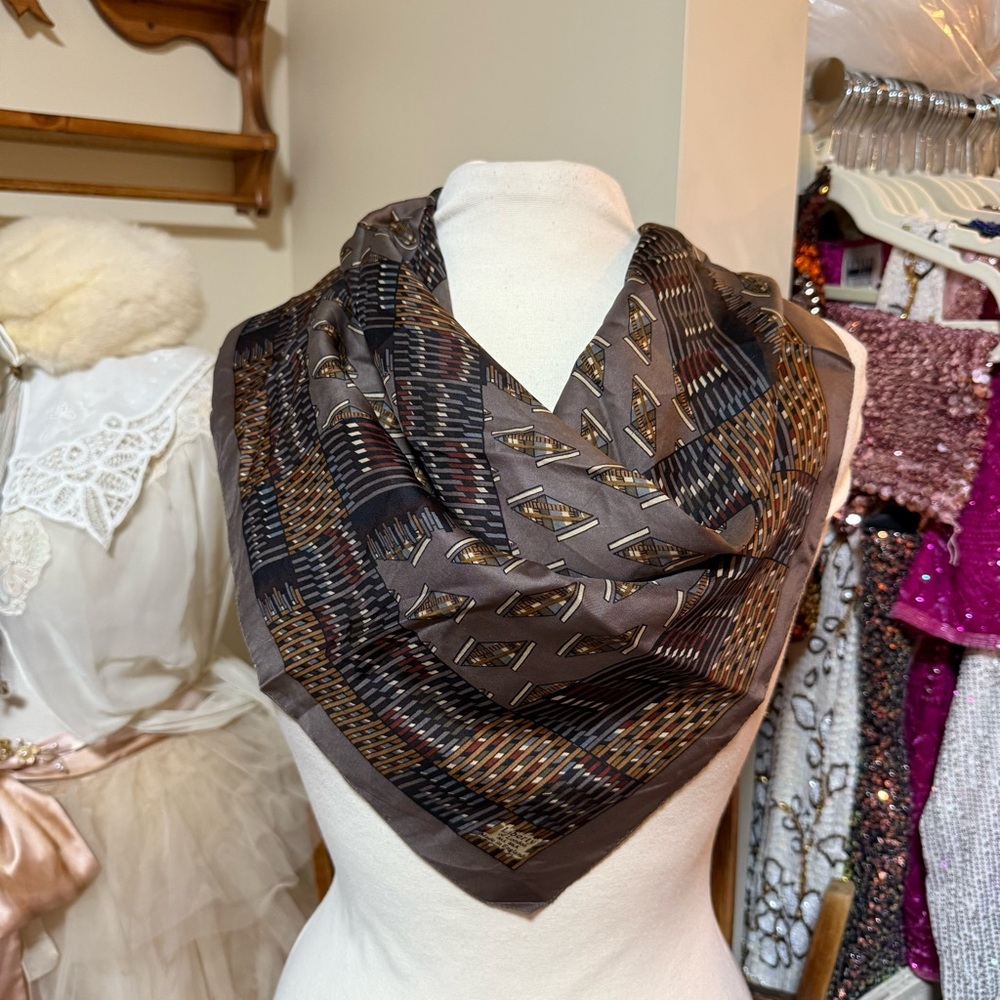 Art Deco By Liberty of London Silk‎ Scarf
